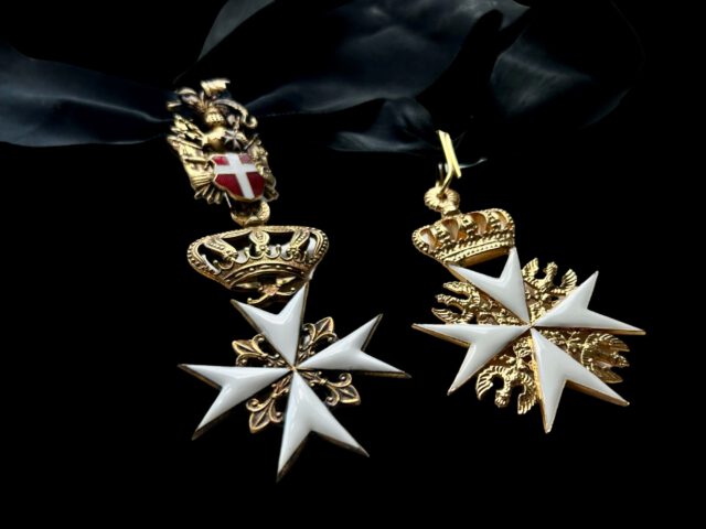 Malteser- und Johanniter Halsdekoration